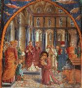 Benozzo Gozzoli Establishment of the Manger at Greccio china oil painting artist